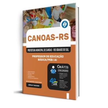 Imagem de Apostila Prefeitura de Canoas-RS - Professor de Educação Básica/PEB I 