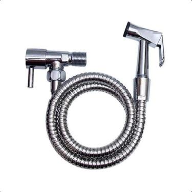 Imagem de Ducha Higiênica Chuveirinho Metal 1/4 Volta Registo Cromado - Civitt