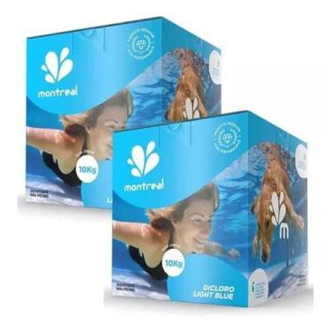 Imagem de Kit 2 caixas Purificador Água Tratamento Piscinas LIGHT BLUE - montrea
