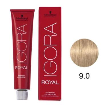 Imagem de Coloração Igora Royal 9-0 Louro Extra Claro Natural 60g - Schwarzkopf