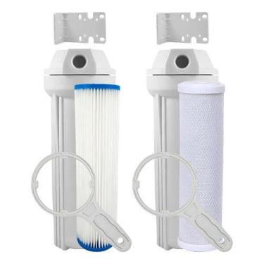 Imagem de Filtro Plissado Royal B & B Branco 2 Etapas Sedimentos E Barro - Royal
