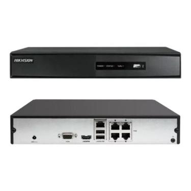 Imagem de NVR Hikvision Ds-7104ni-q1/m 4 Canais Poe 4mp H.265+