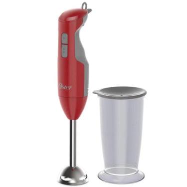 Imagem de Mixer Versatile Vermelho Turbo com Copo e Tampa 220V 250w Oster, 220V
