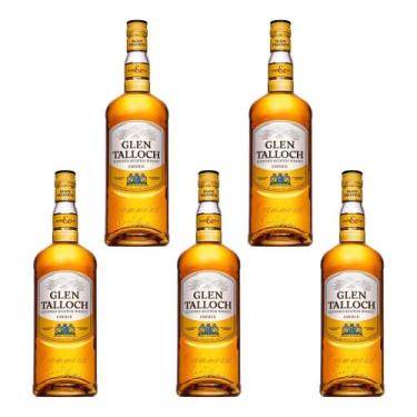 Imagem de KIT 5 Whisky Glen Talloch Blended 1L
