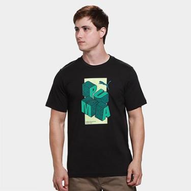 Imagem de Camiseta Puma Graphic Masculina-Masculino