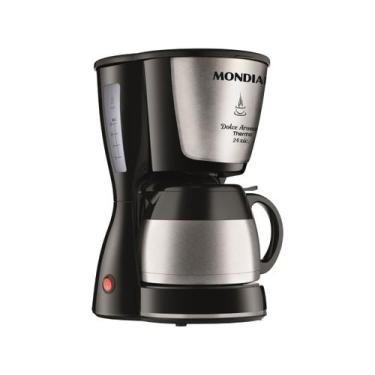 Imagem de Cafeteira Elétrica Mondial Dolce Arome C-33 JT 24 Xícaras, Preto, 220V
