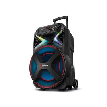 Imagem de Caixa de Som Amplificada Mondial XSound CM-1000-N 1000W RMS Bluetooth RGB Bateria 6h Bi...