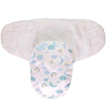 Imagem de Saco De Dormir Super Soft Estampado Azul - Buba