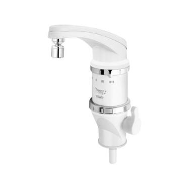 Imagem de Torneira Elétrica FAME Elegance 4 Temperaturas 220V Mesa Branca 5.400W