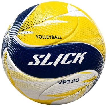 Imagem de Bola de Vôlei Quadra Dualt Slick Evolution VP3.50 - Dault, Amarelo, Az