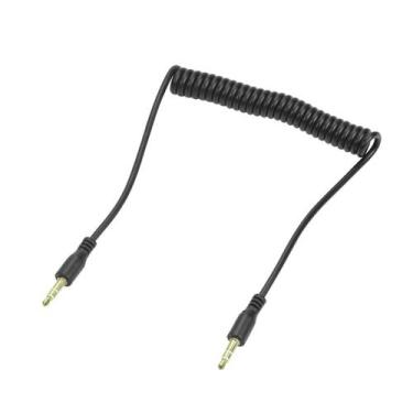 Imagem de Cabo P2 X P2 Espiral 1,2m Som Automotivo Gps Celular - PIX