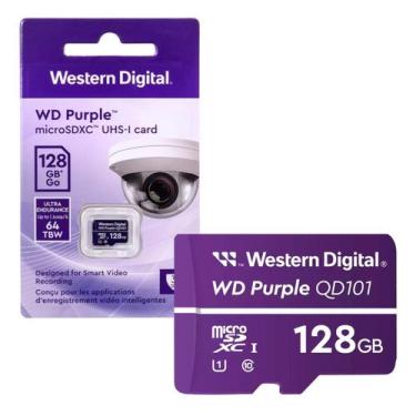 Imagem de Cartão de Memoria 128gb MicroSd Ultra Endurance Purple CFTV WDD128G1P0