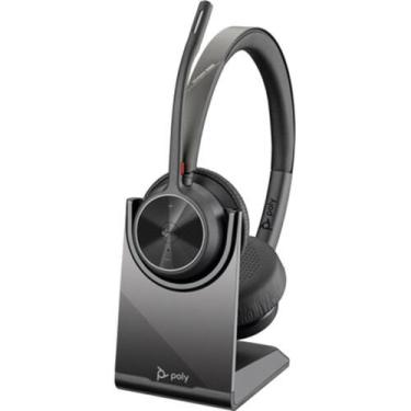 Imagem de Headset Poly Voyager 4320 MS USB-C - 77Z32AA - Poly/HP, Preto, Headset