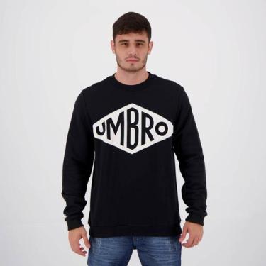 Imagem de Moletom Umbro Heritage Preto, P