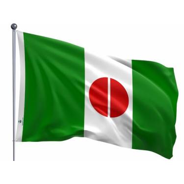 Imagem de Bandeira do Município de Cambé Dupla Face Estampada Tamanho 90x128cm -