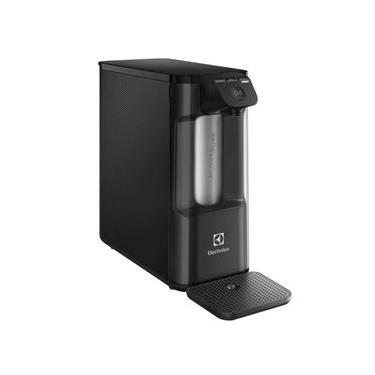 Imagem de Purificador de Água Electrolux Pure 4X PE12P Preto - Painel Touch e 3 Temperaturas - Bivolt Bivolt
