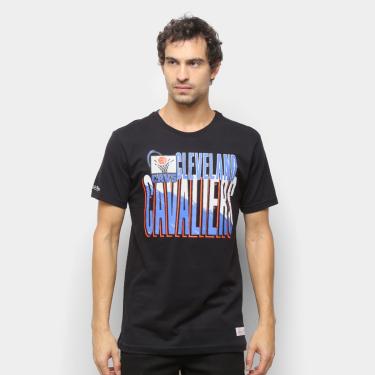 Imagem de Camiseta Cleveland Cavaliers Mitchell & Ness Scribble Fill Masculina-Masculino