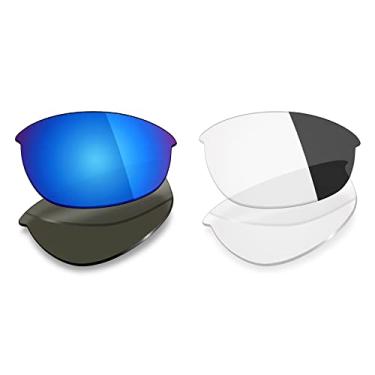 Imagem de Mryok 2 pares de lentes polarizadas de substituição para óculos de sol Oakley Half Jacket – Opções