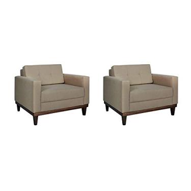 Imagem de Conjunto com 2 Poltronas Living I Bege