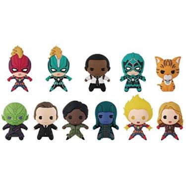 Imagem de Marvel Captain 3D Foam Bag Clip in Blind Bag