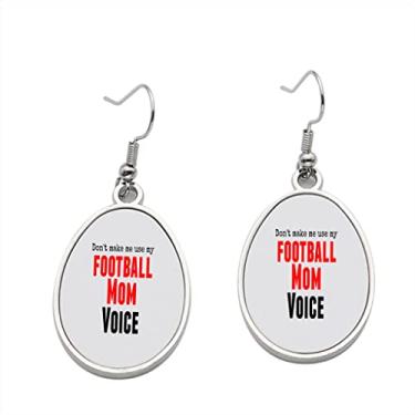 Imagem de Brinco de futebol - Brincos com pingente para meninas - Presente de festa de aniversário dos namorados, Metal, Sem pedras preciosas