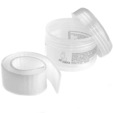 Imagem de Fita Adesiva Abdominal para Cicatriz Hipertrófica e Queloide 35x3cm Siliforma