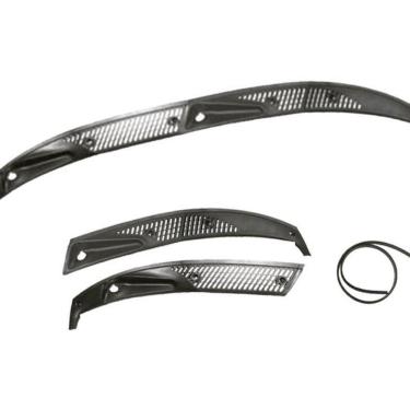 Imagem de Grade Parabrisa Churrasqueira Gol Bola Gii G2 95 A 99 Preto