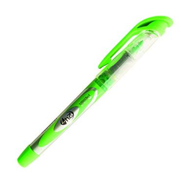 Imagem de Pentel Marcador líquido com ponta de cinzel 24/7, tinta verde claro, caixa com 12 (SL12-K)