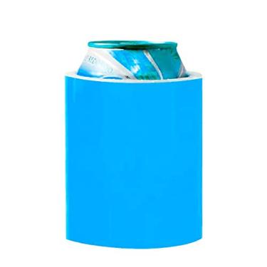 Imagem de Porta Lata - Latinha Cerveja 350ml alumínio Térmico - Azul