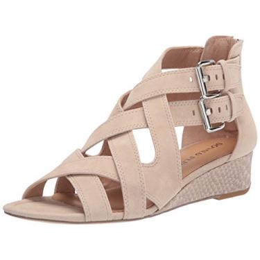 Imagem de Donald J Pliner Sandália Plataforma Feminina, Bege, 7.5