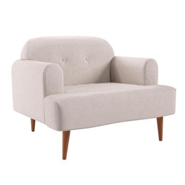 Imagem de Poltrona Kiev Linho Cru