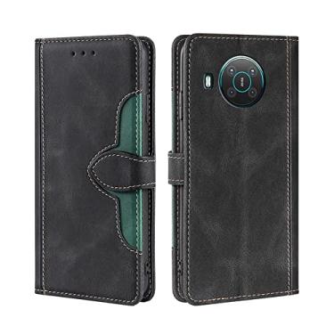 Imagem de For Nokia X10 / X20 Skin Feel Straw Hat Magnetic Buckle Leather Phone Case