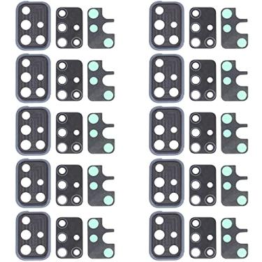 Imagem de For for galaxy A71 5G SM-A716 10pcs Camera Lens Cover (Black)