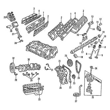 Imagem de Junta da cabeça do cilindro Mopar 5302 0490,
