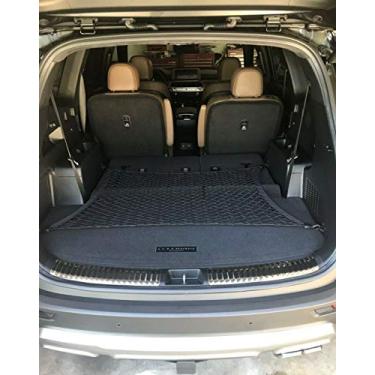 Imagem de Rede de carga de malha elástica para tronco automotivo estilo piso para KIA Telluride 2020 - 2023 - Organizadores e armazenamento de porta-malas premium - Rede de bagagem para SUV - Melhor organizador de carro para KIA Telluride