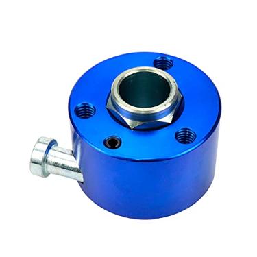 Imagem de Modengzhe Hub de volante de 3/4 eixo de desconexão rápida Hub adaptador de cubo de alumínio (azul)