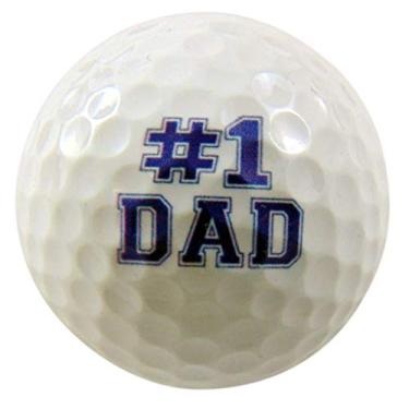 Imagem de Bola de golfe #1 Dad Fathers Day para pai de golfe