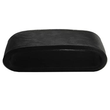 Imagem de Serenable 8 cm Crinolina Flexível Sinamy Cavalo Trança Decoração de Chapéu de Casamento, Preto