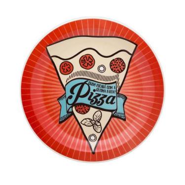 Imagem de Conjunto Prato Pizza 26cm 6 Peças - Red - Oxford