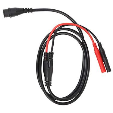 Imagem de Cabo de teste Kaufpart P1206 BNC macho para plugue banana reto cabo coaxial de teste de osciloscópio 100 cm