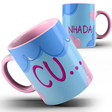 Imagem de Caneca Cu nhada Cunhada (Rosa)