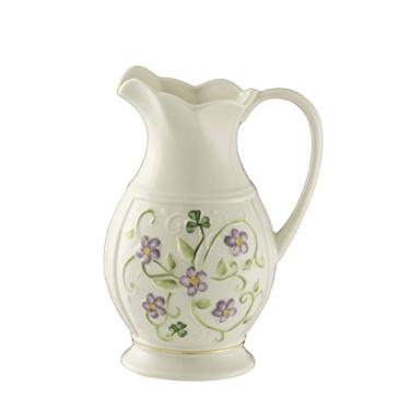 Imagem de Belleek Pottery Jarra de linho irlandês floral