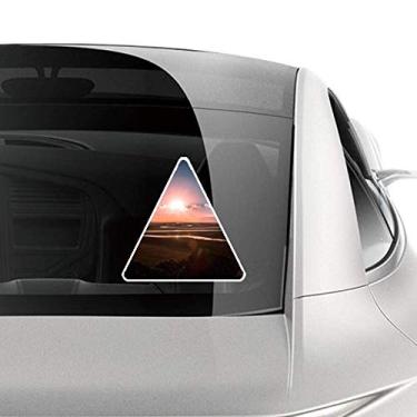 Imagem de DIYthinker Adesivo vermelho céu nuvens escuras para carro motocicleta bicicleta bagagem decalque