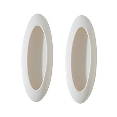 Imagem de 2 PCS Puxador de porta deslizante aberto para portas interiores Janela Gabinete Gaveta Guarda-roupa Puxador autoadesivo prático, B1