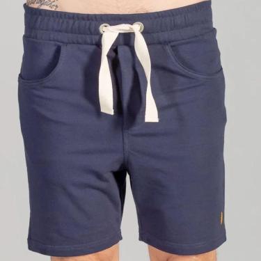 Imagem de Bermuda Red Feather Moletom Bolso U Marinho-Masculino