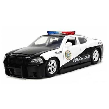 Imagem de Velozes E Furiosos Dodge Charger Policia Civil Jada 1/24