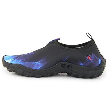 Imagem de Sapatilha Náutica Neoprene Flexível Tênis Aquático Adulto e Infantil Praia Rio Trilha Cachoeira Bike