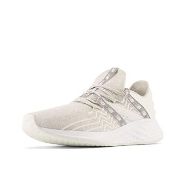 Imagem de New Balance Tênis de corrida unissex Fresh Foam Roav V1, Branco/Branco, 9.5 Wide Women/8 Men