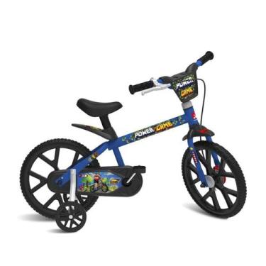 Imagem de Bicicleta Infantil Aro 14 De 4 A 6 Anos Power Game Bandeirante
