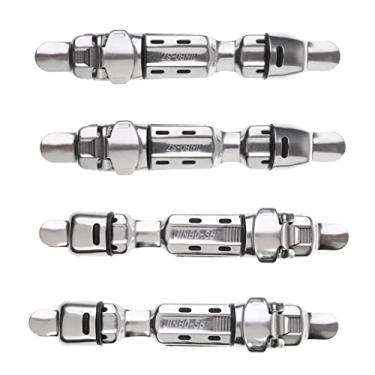 Imagem de AMLESO 4 peças de carretel de pesca durável, clipe de vara de roda, construção de varão, ferramenta de pesca